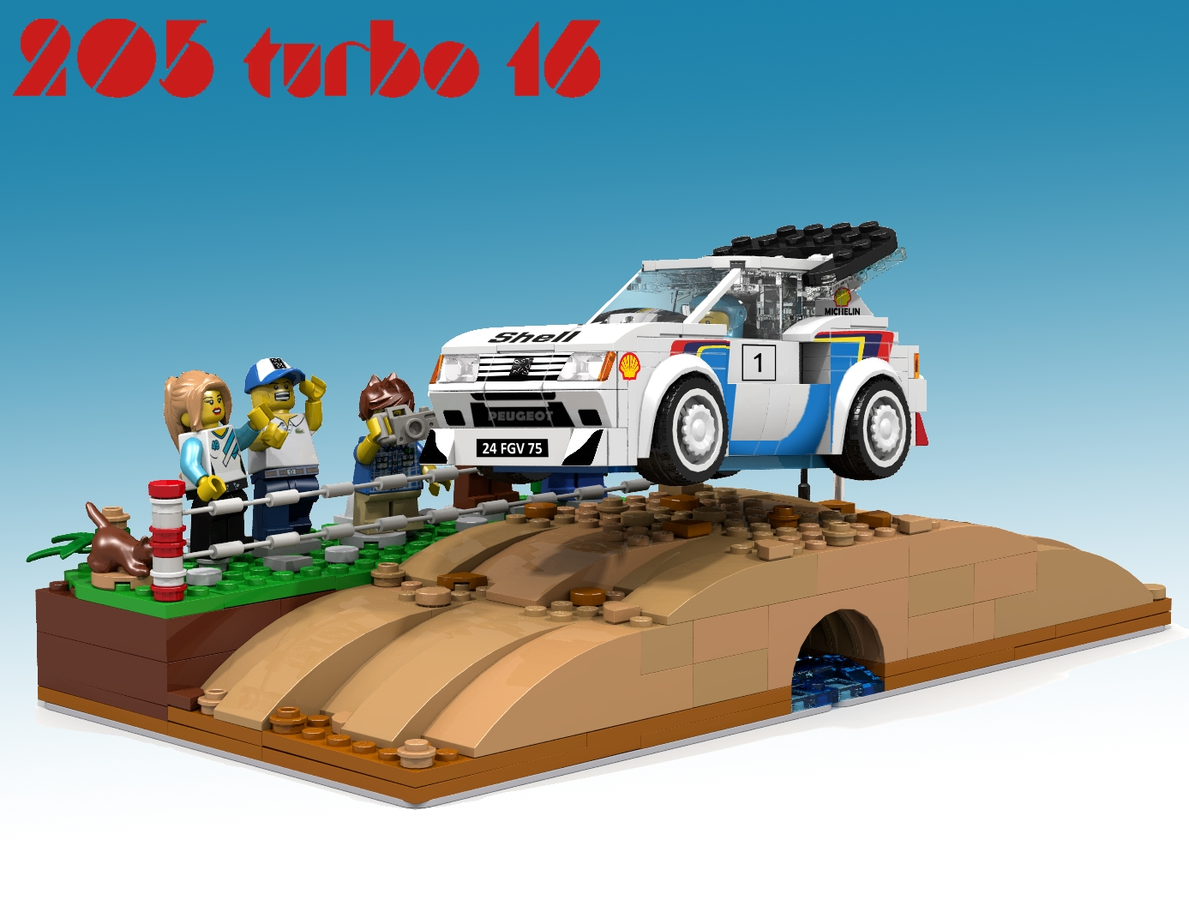 LEGO IDEAS Peugeot 205 Turbo 16 Lego Speed Champions