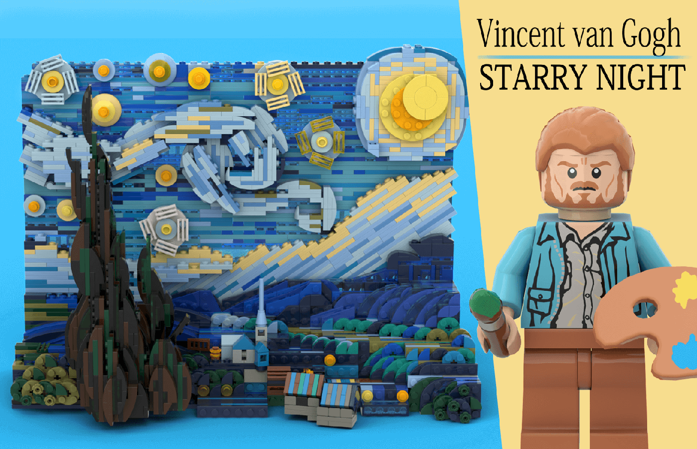 The LEGO Ideas Vincent Van Gogh The Starry Night Is Discounted for the  First Time Ever - IGN