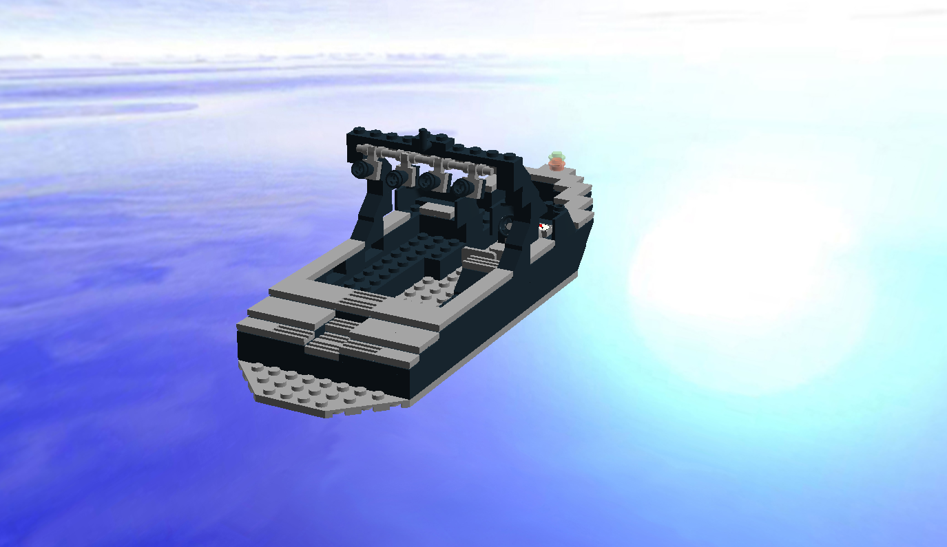 Lego store wakeboard boat