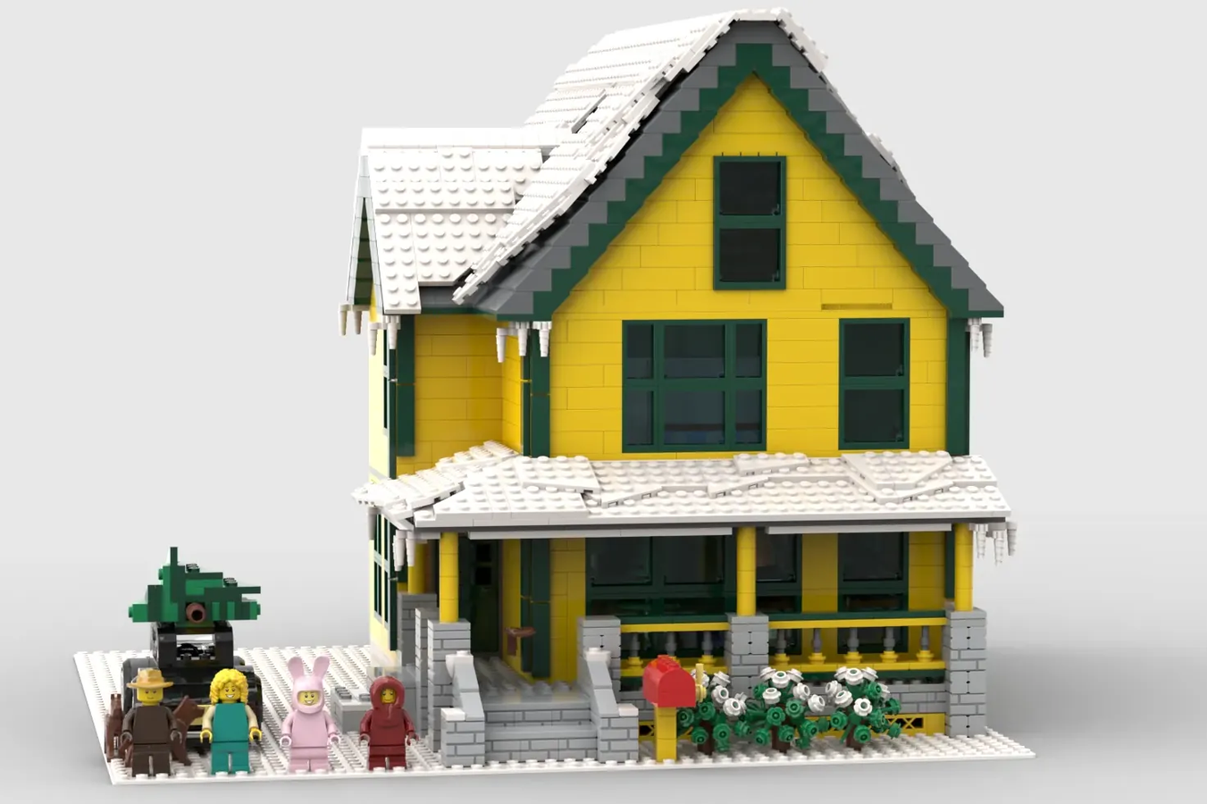 Lego Christmas House 2024 Instructions Pam Lavina