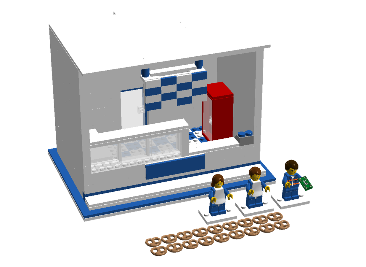 LEGO IDEAS Pretzel Store
