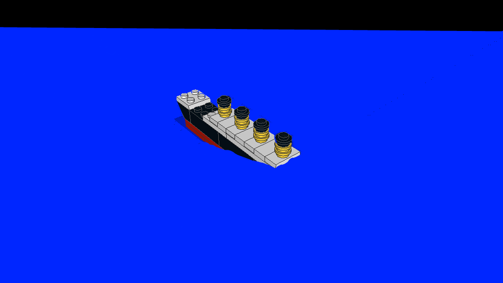 Titanic store lego mini