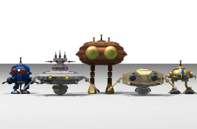 LEGO IDEAS Disney's Batteries Not Included 30th Anniversary Collection