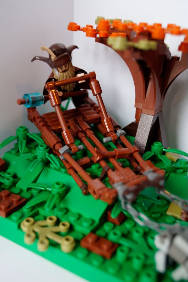 Radagast Rabbit Sled Lego