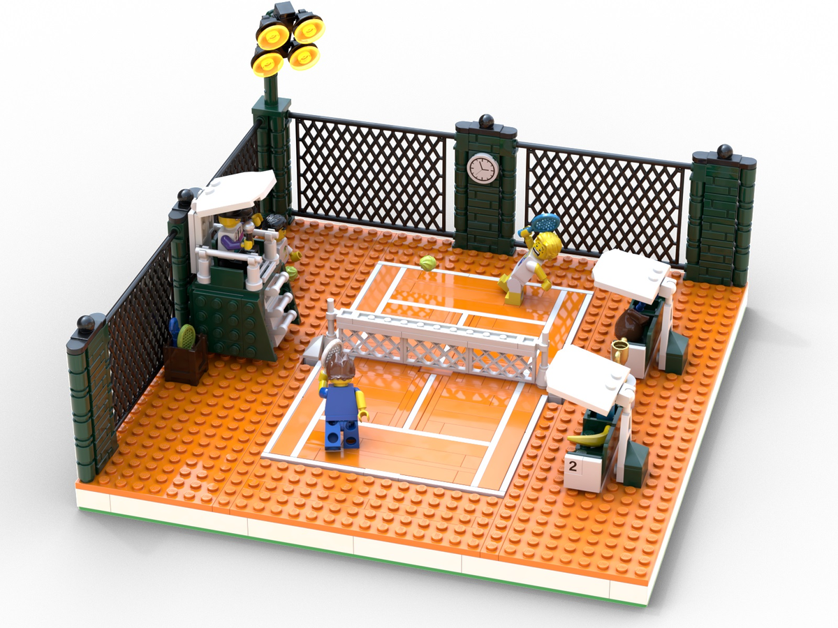 LEGO IDEAS The Tennis Court