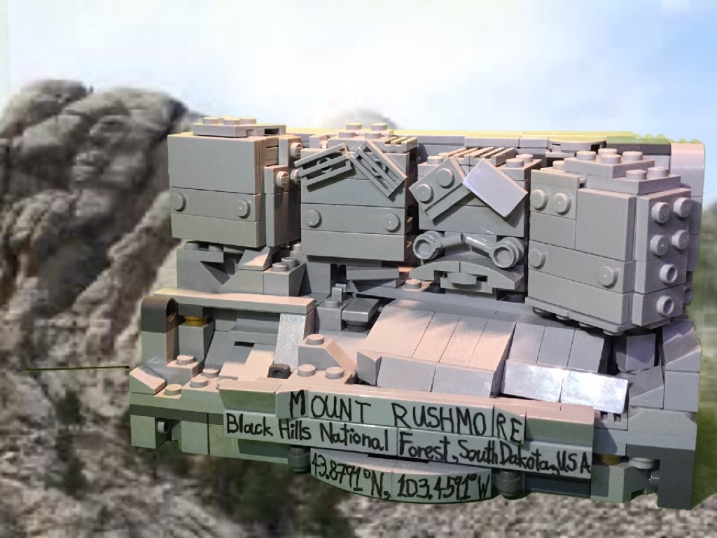 Mount rushmore lego store set