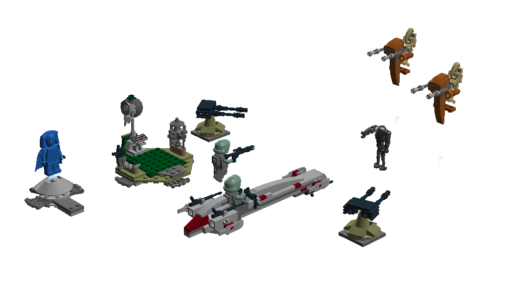 Lego star wars defense best sale of kashyyyk