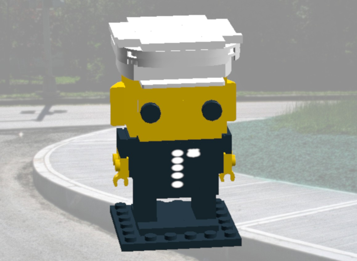 lego 1978 police officer