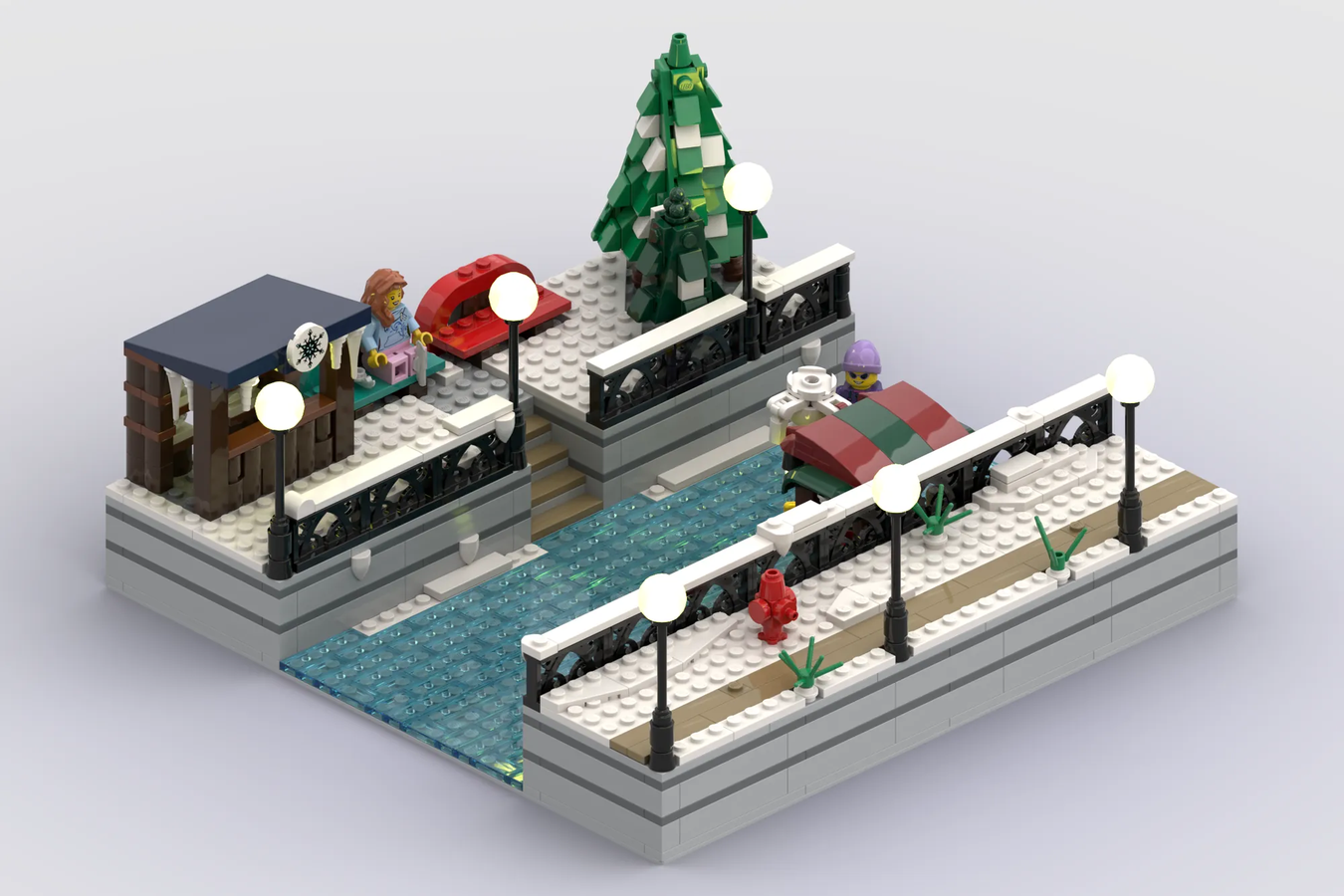 Lego cheap ice skating