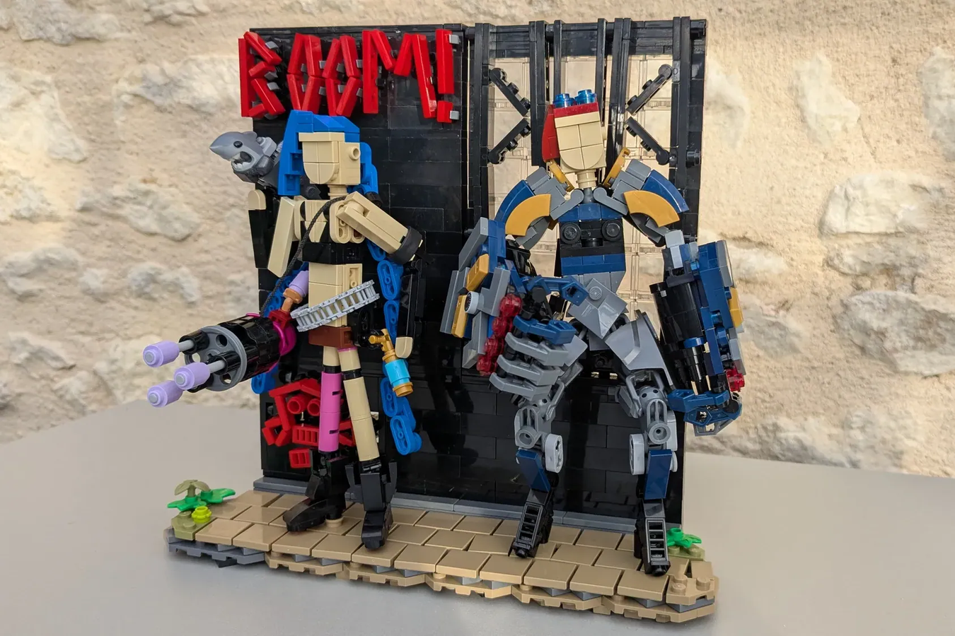 LEGO IDEAS - Jinx & Vi From Arcane