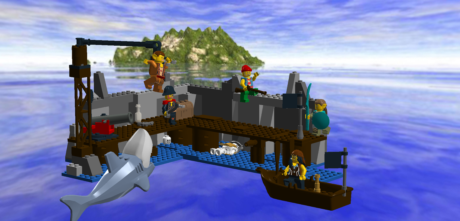 lego pirate cove