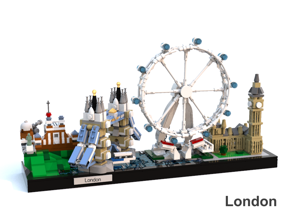 Lego architecture best sale london eye