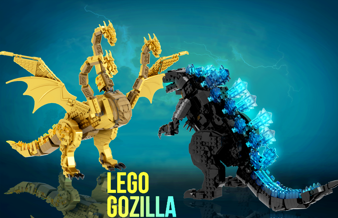 Lego godzilla king discount of the monsters