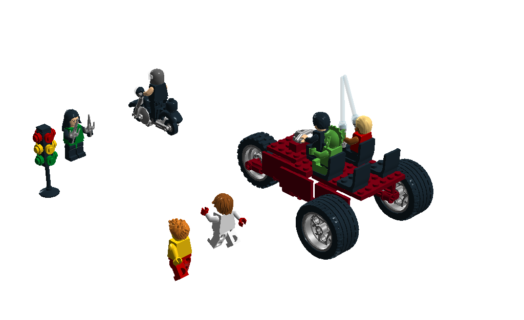 LEGO IDEAS Young Justice Sportsmaster Chase