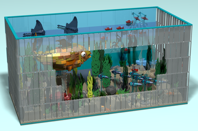 Lego Ideas Clockwork Aquarium