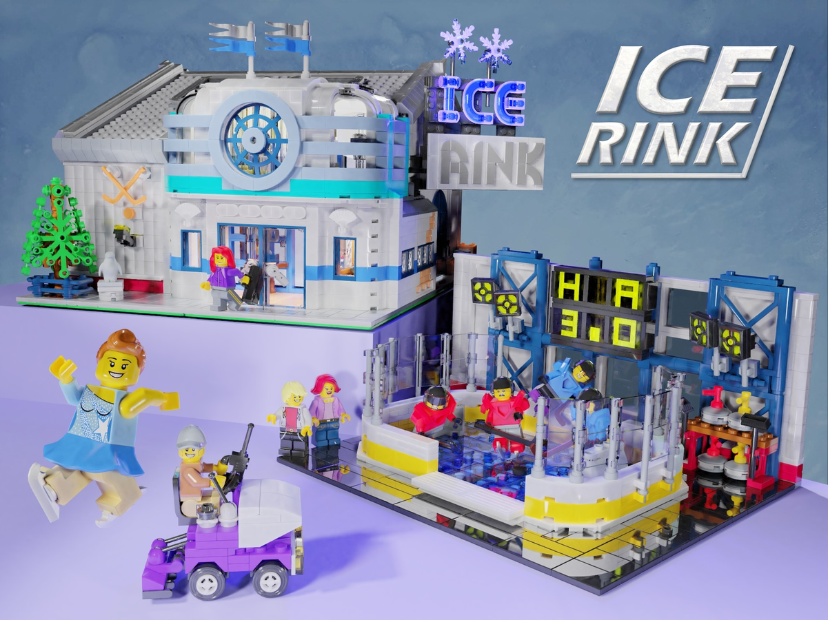 Lego friends hockey discount set