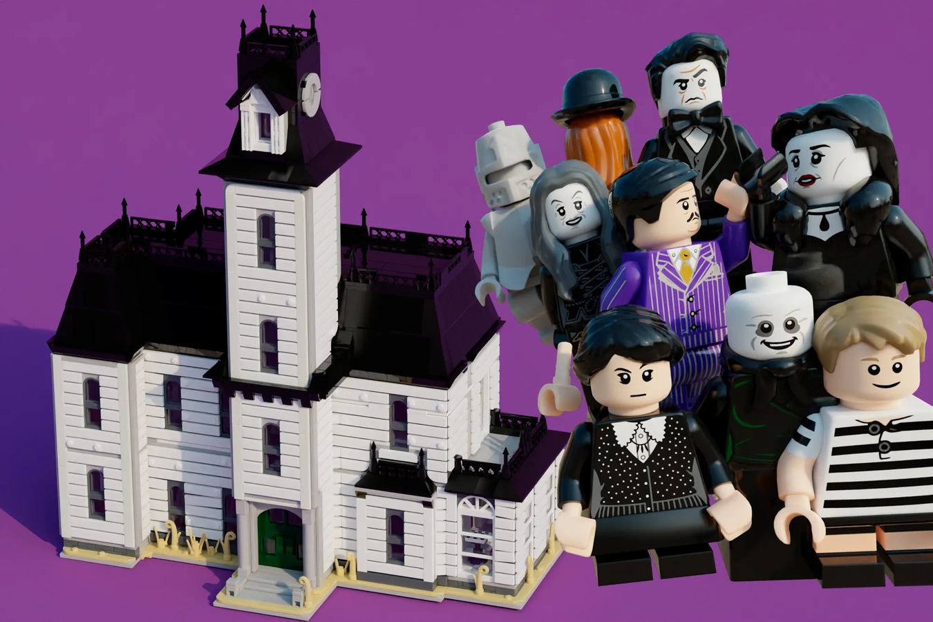 Addams family house lego new arrivals