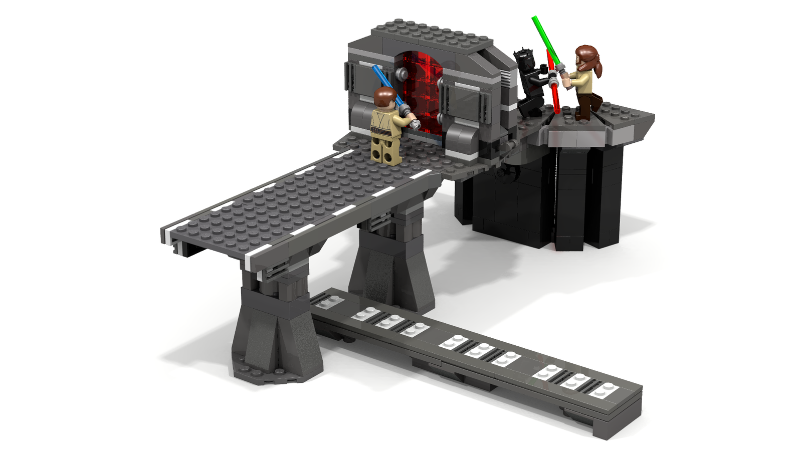 LEGO IDEAS - death of Qui-Gon and Darth Maul