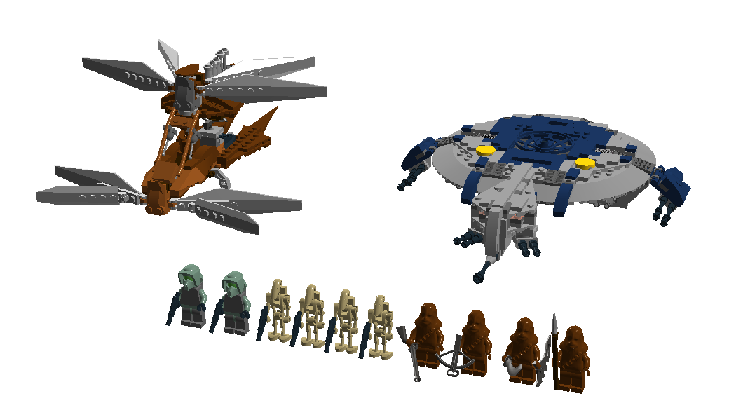 lego kashyyyk battle droid