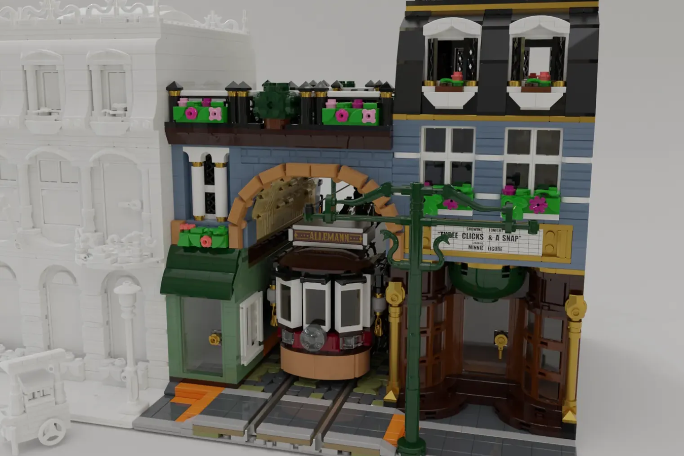 Coffee shop best sale lego set