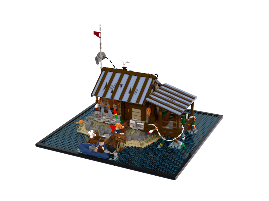 lego fisherman's shack