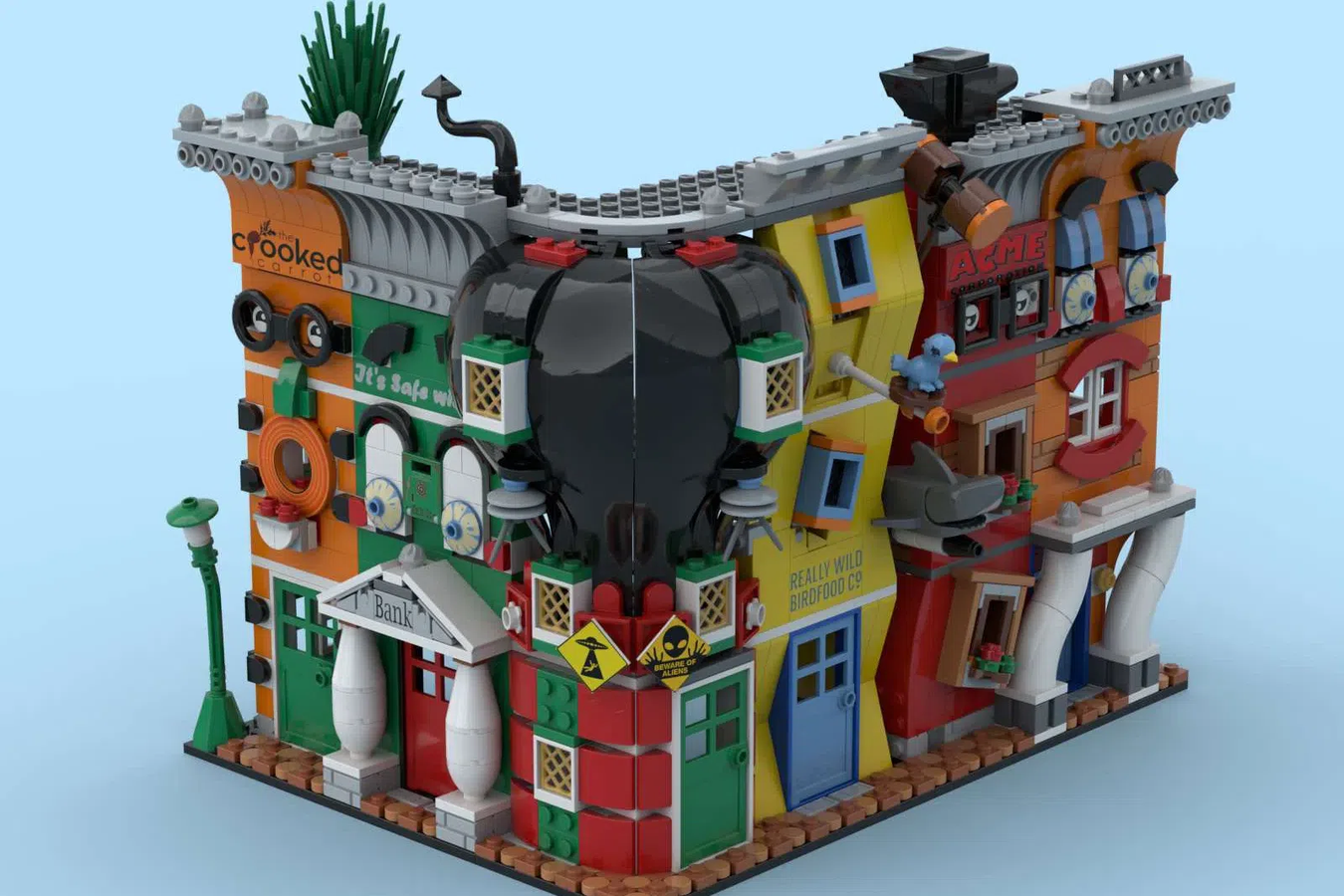 LEGO IDEAS Toon Town Who Framed Roger Rabbit