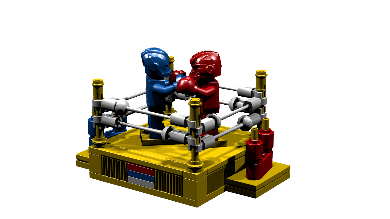 rock em sock em robots blue bomber