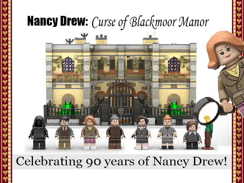 LEGO IDEAS Nancy Drew Curse of Blackmoor Manor