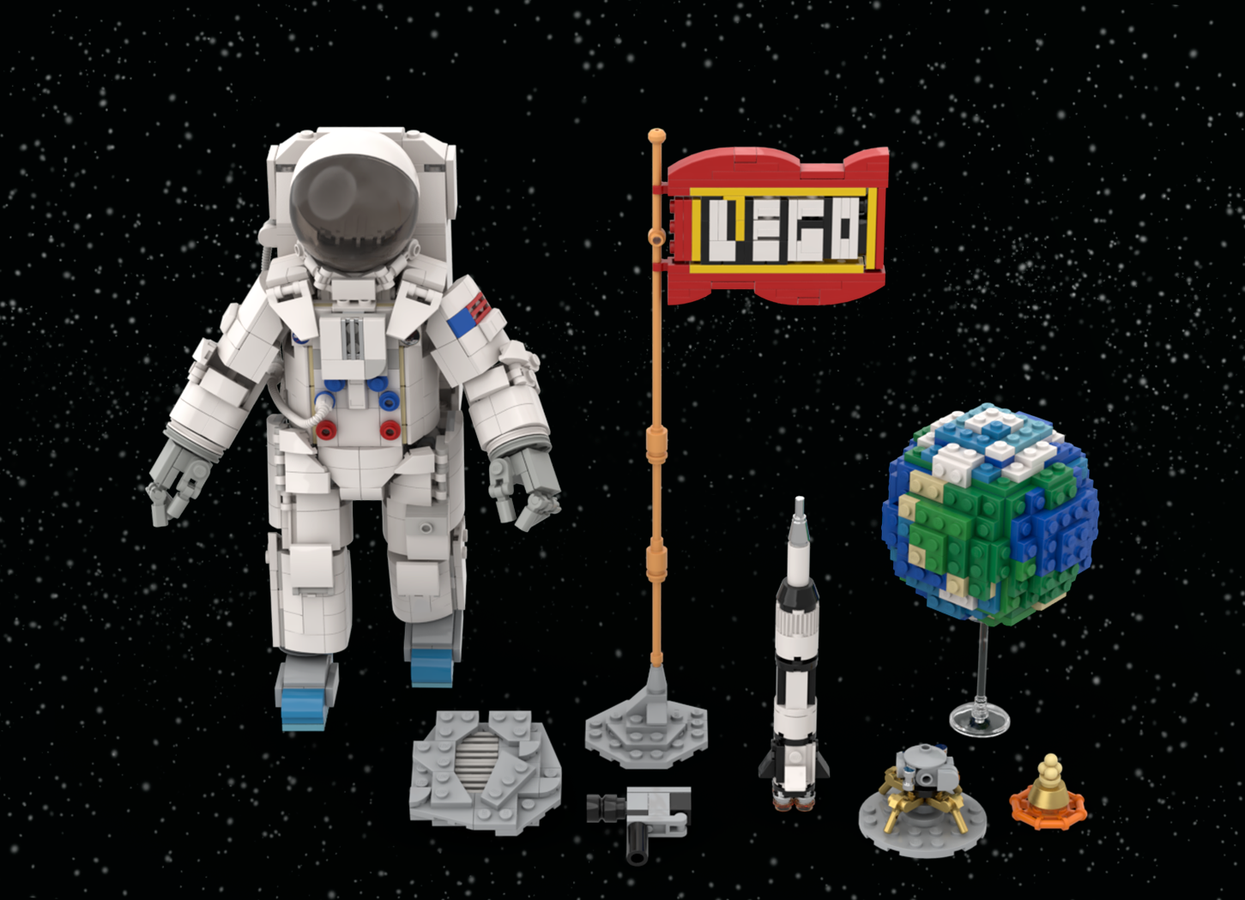 LEGO IDEAS Apollo 11 Spacesuit