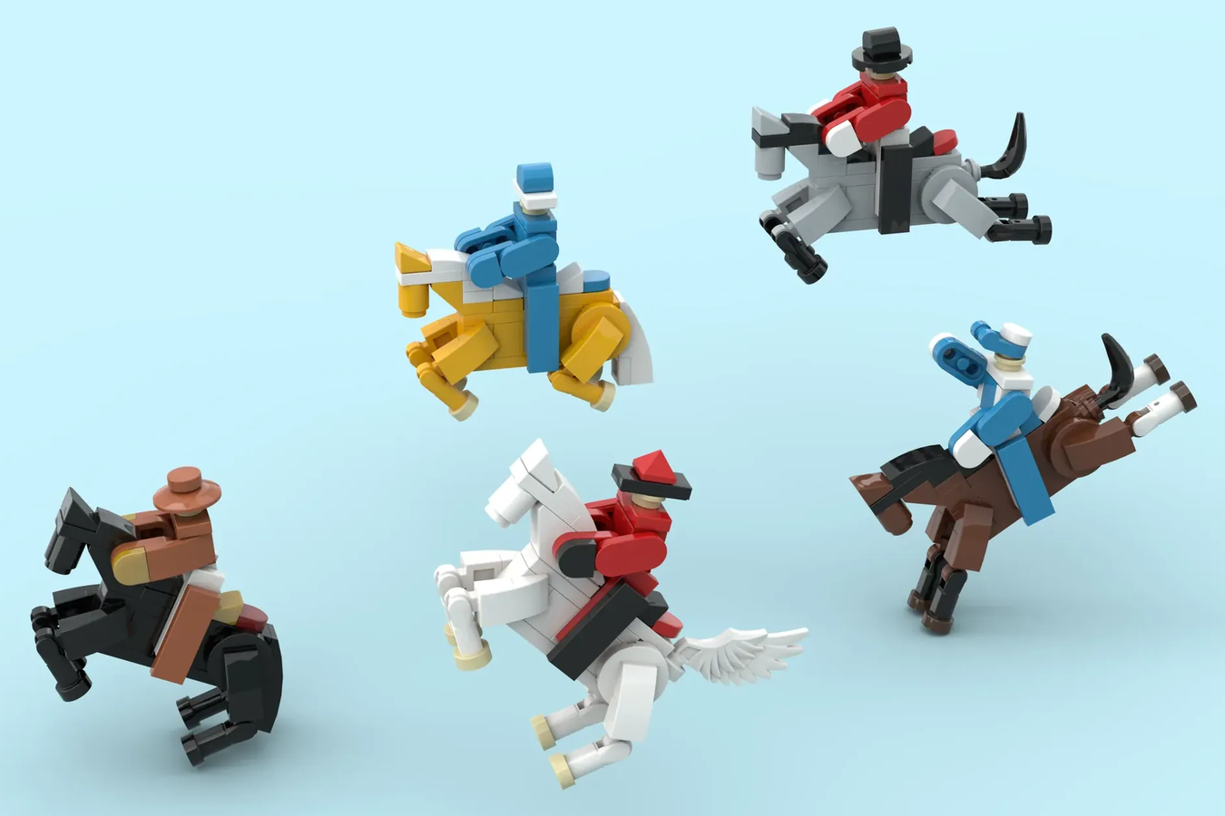 Lego horse build new arrivals