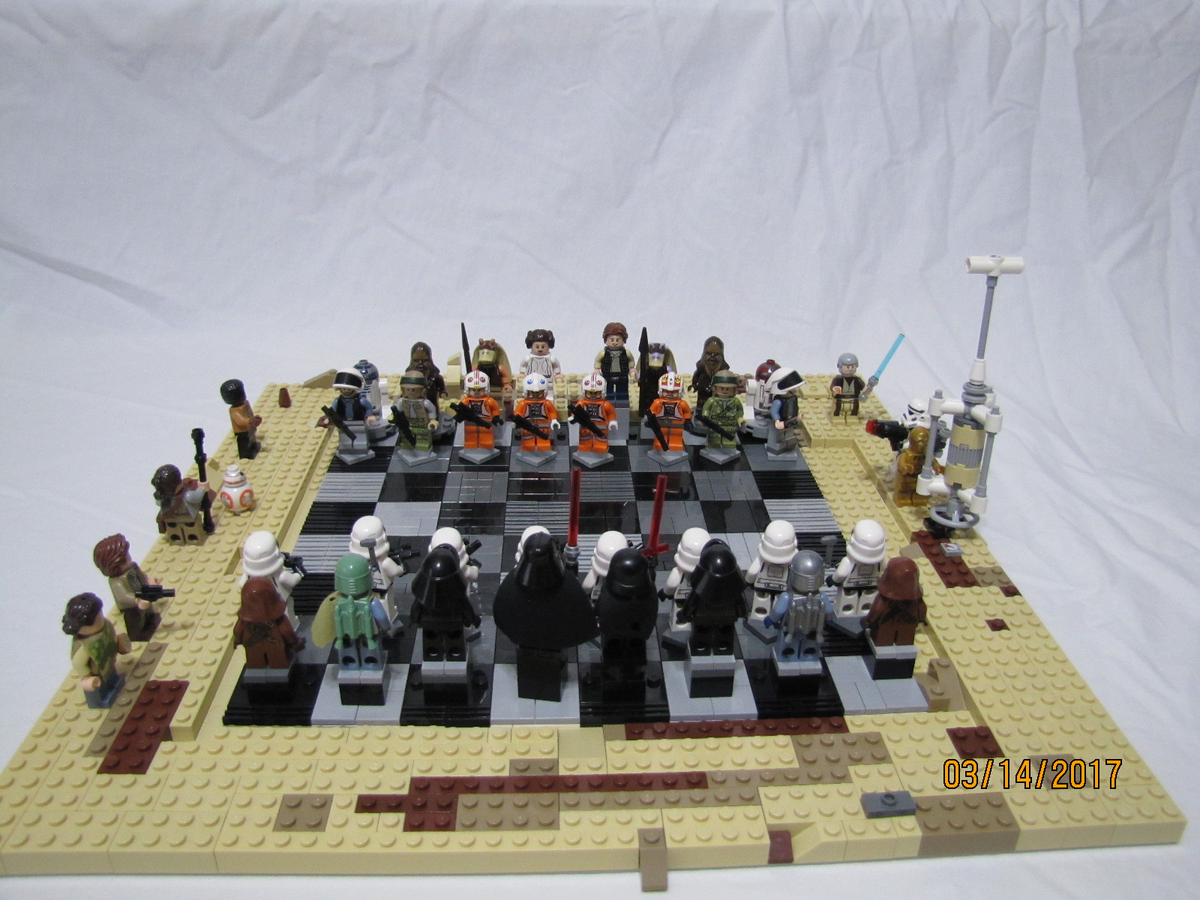 Lego star clearance wars chess