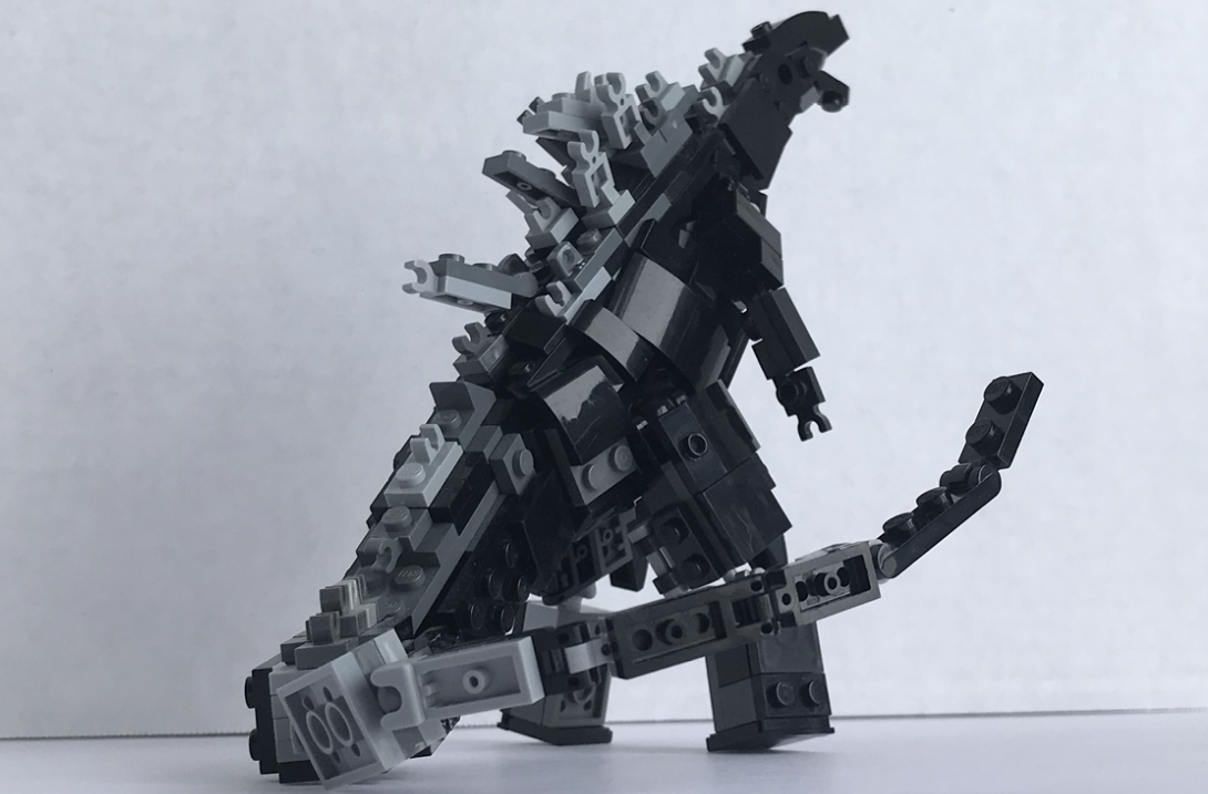 Mini store lego godzilla