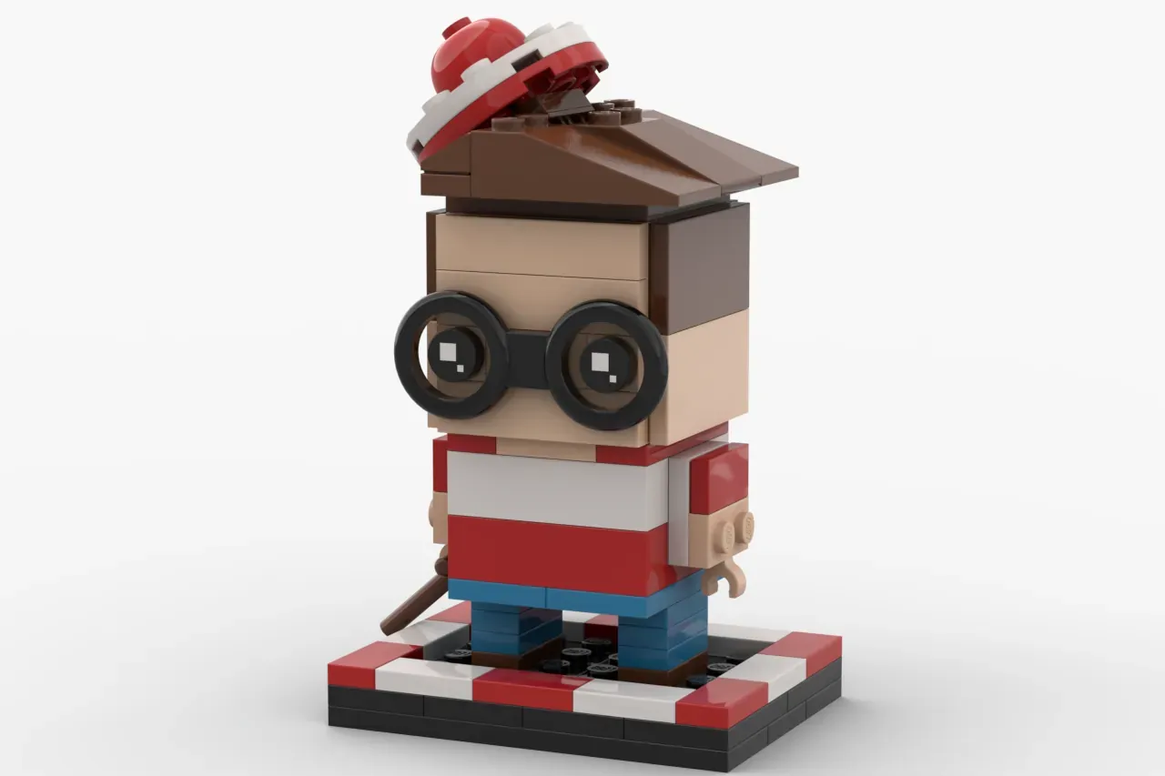 LEGO IDEAS Where's Wally/Waldo Brickheadz