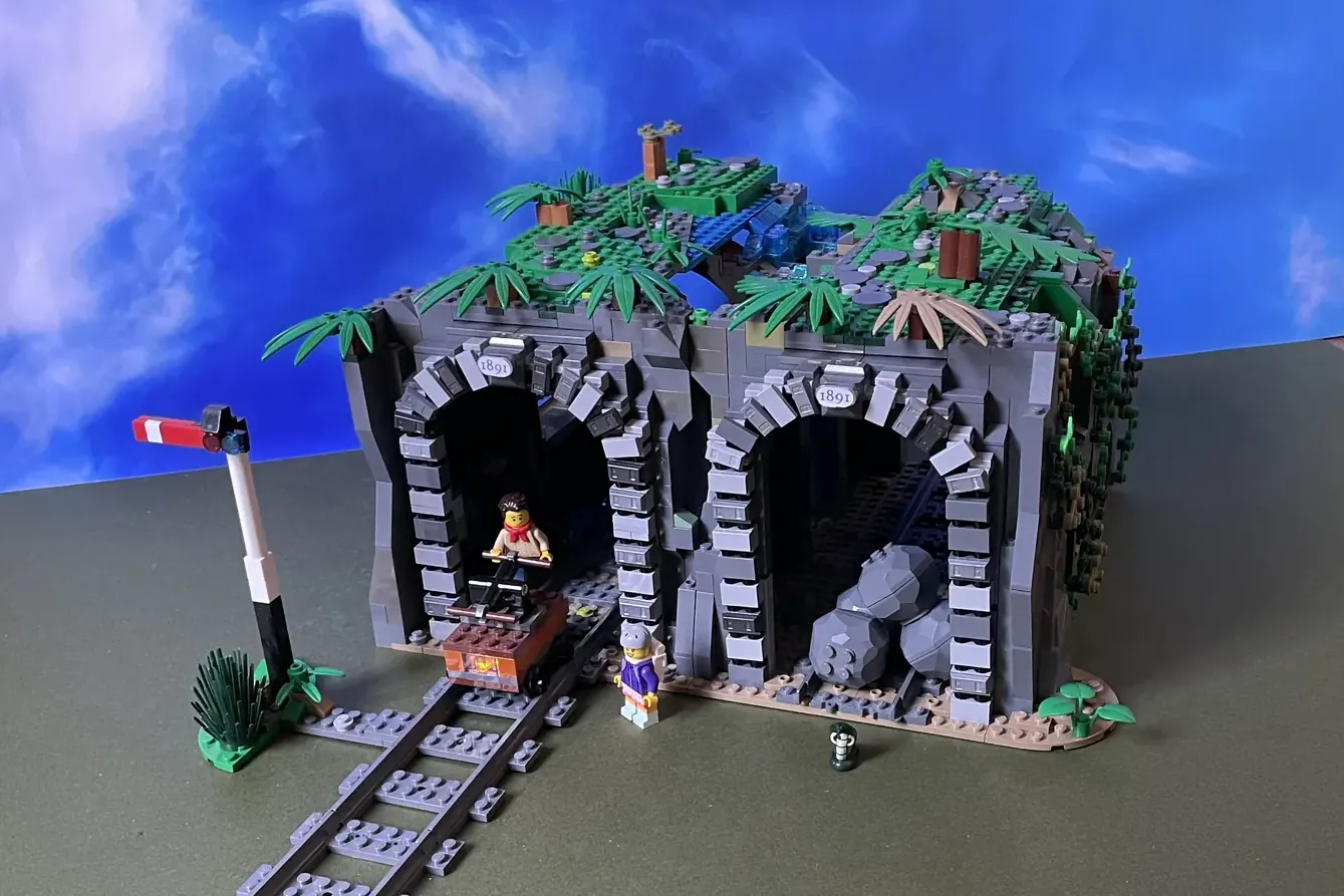 Lego city train tunnel new arrivals