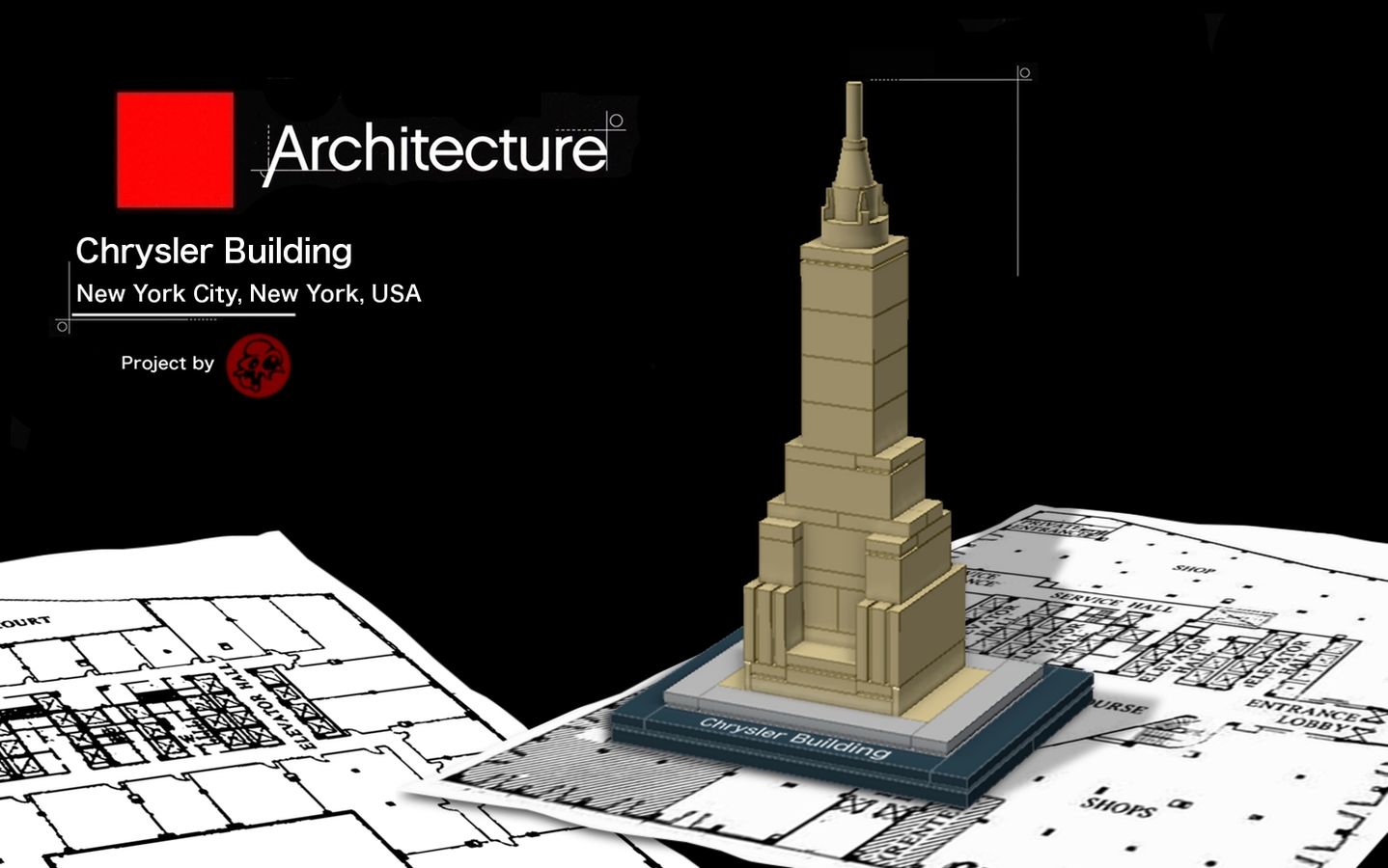 LEGO IDEAS Chrysler Building LEGO Architecture