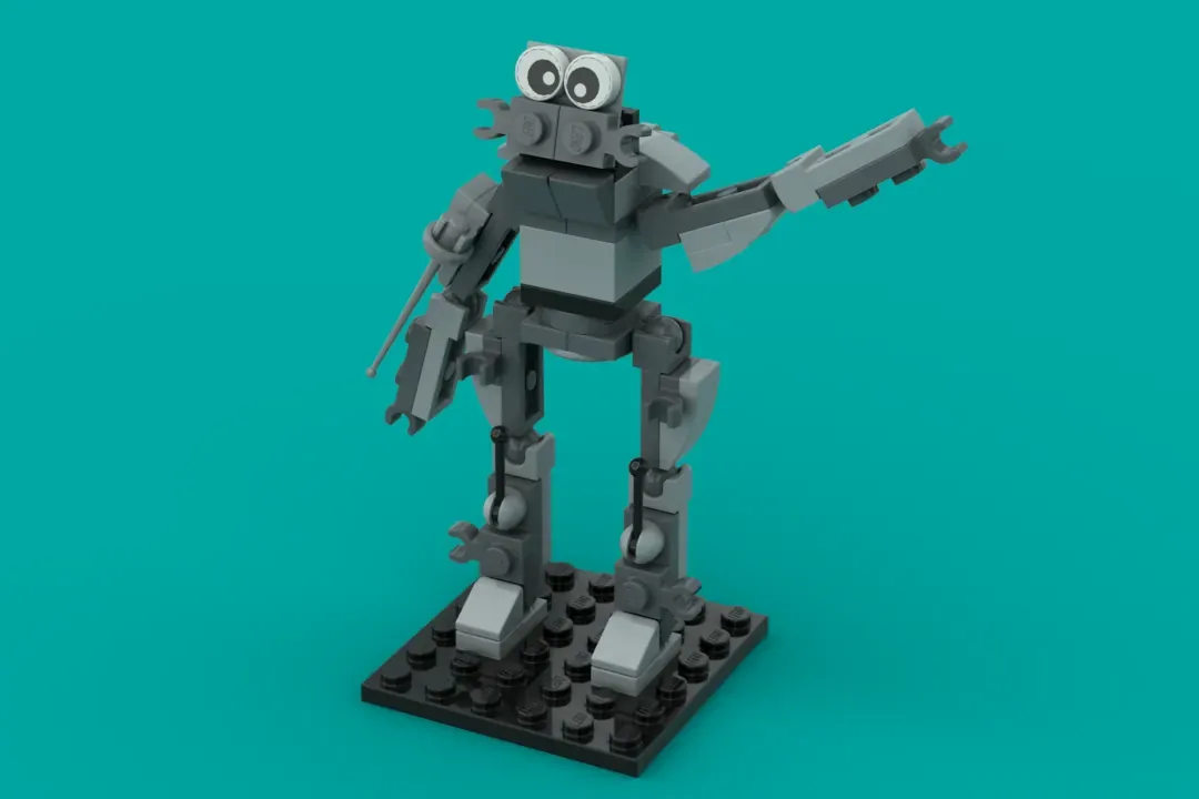 Easy lego robots to sales build