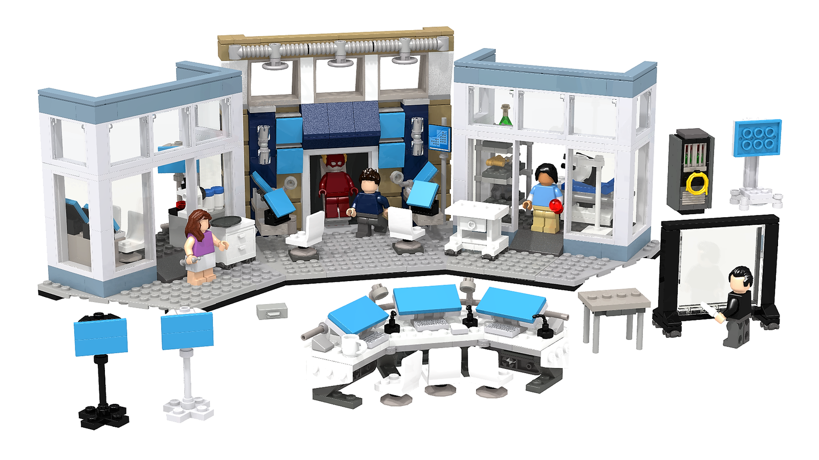 LEGO IDEAS - The Flash: S.T.A.R. Labs