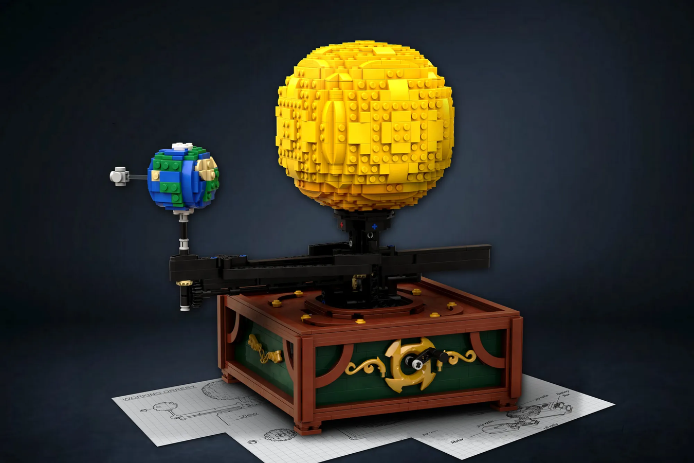 Lego discount working model