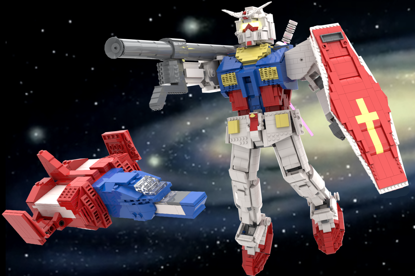 lego mecha gundam