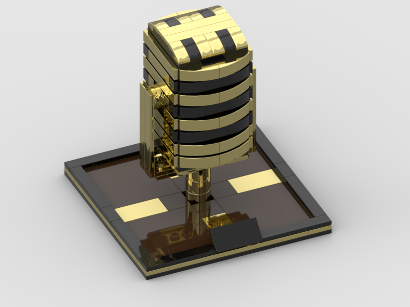 LEGO IDEAS - The Golden Microphone