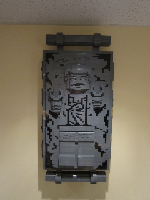 Lego han solo online in carbonite