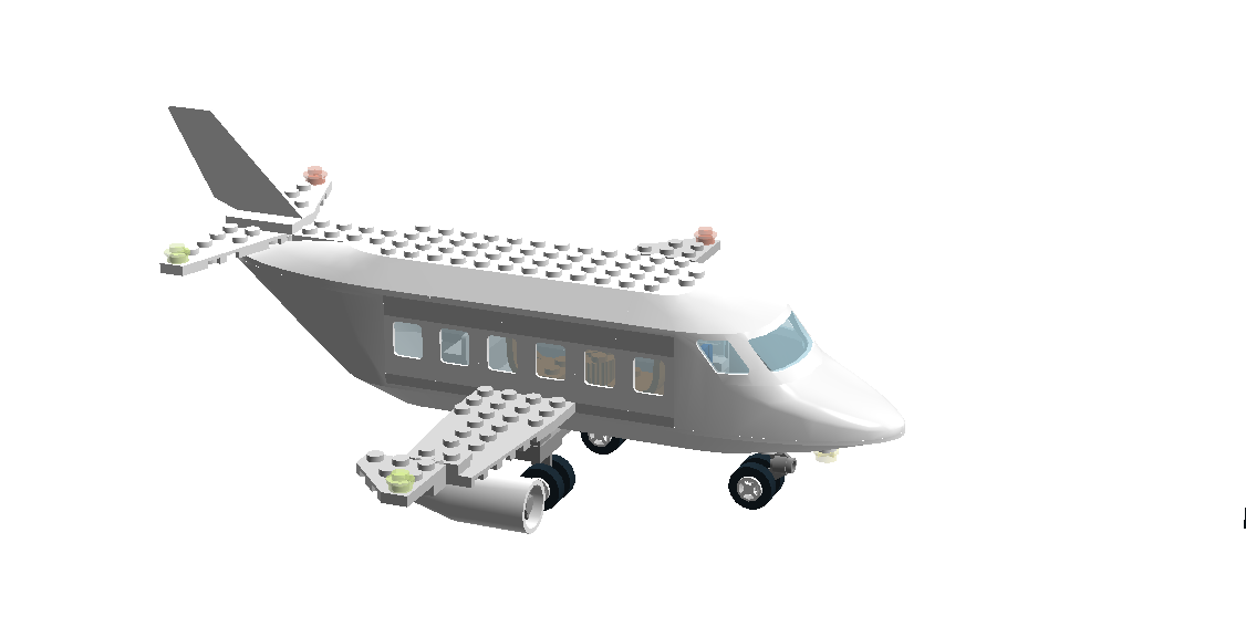 Lego city private jet online