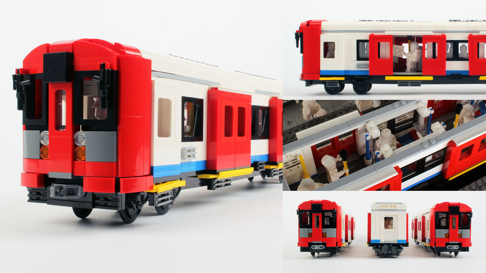 Lego store tube train