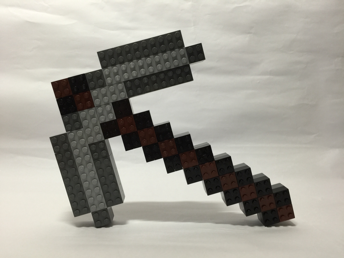 Lego best sale minecraft pickaxe