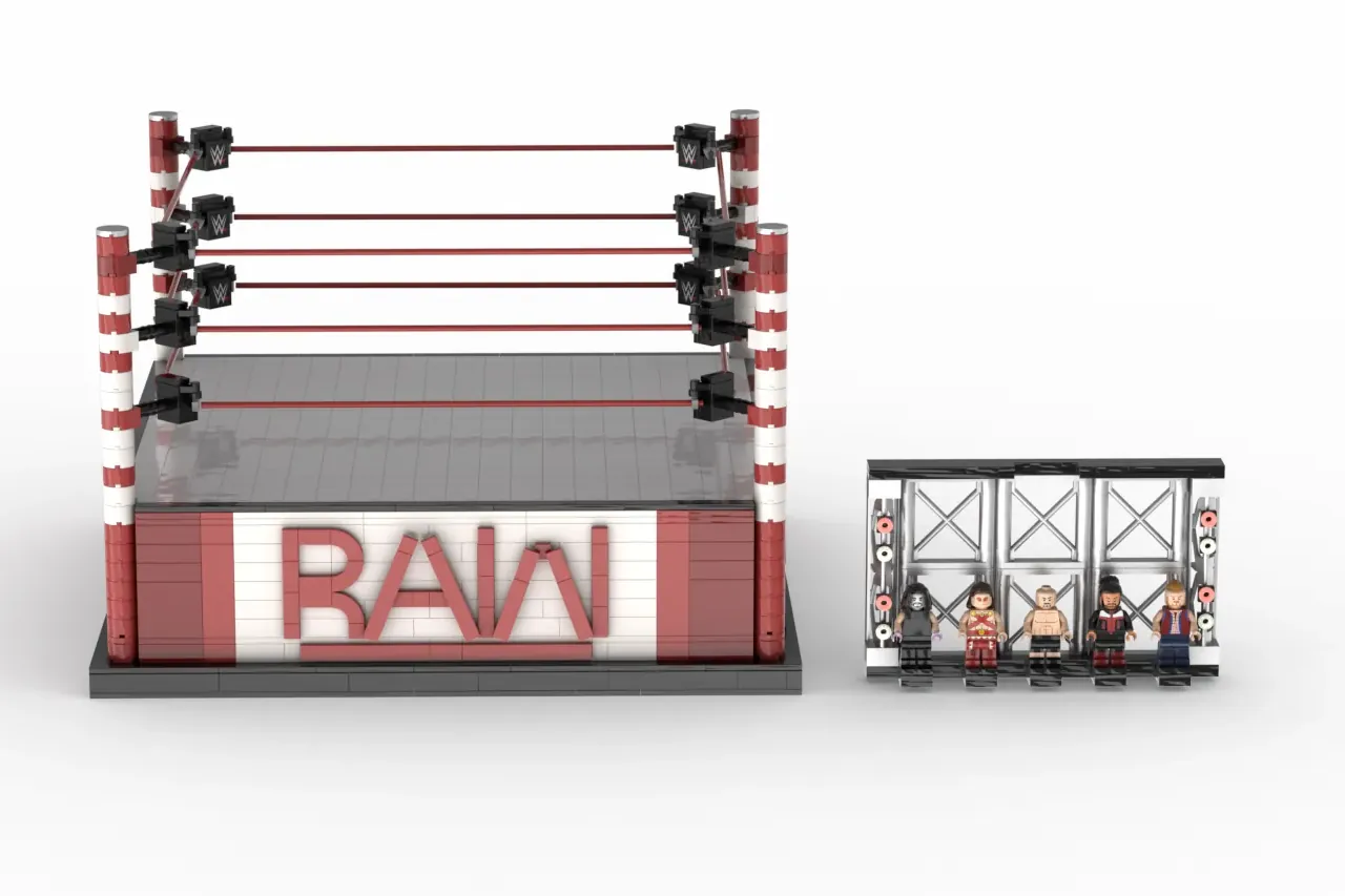 LEGO IDEAS WWE Giant Raw Ring