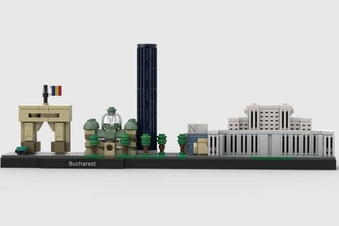 LEGO IDEAS Bucharest Architecture Skyline