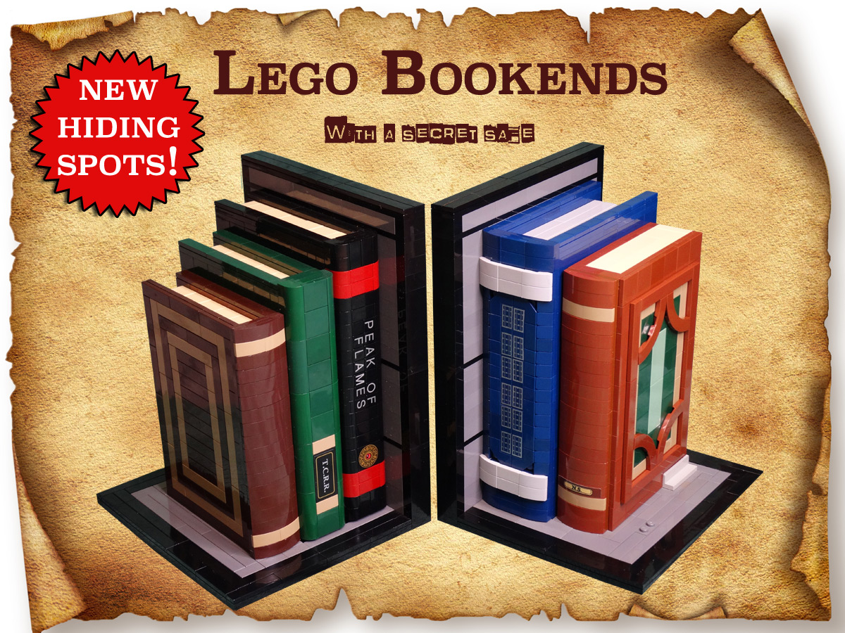 LEGO IDEAS Lego Bookends