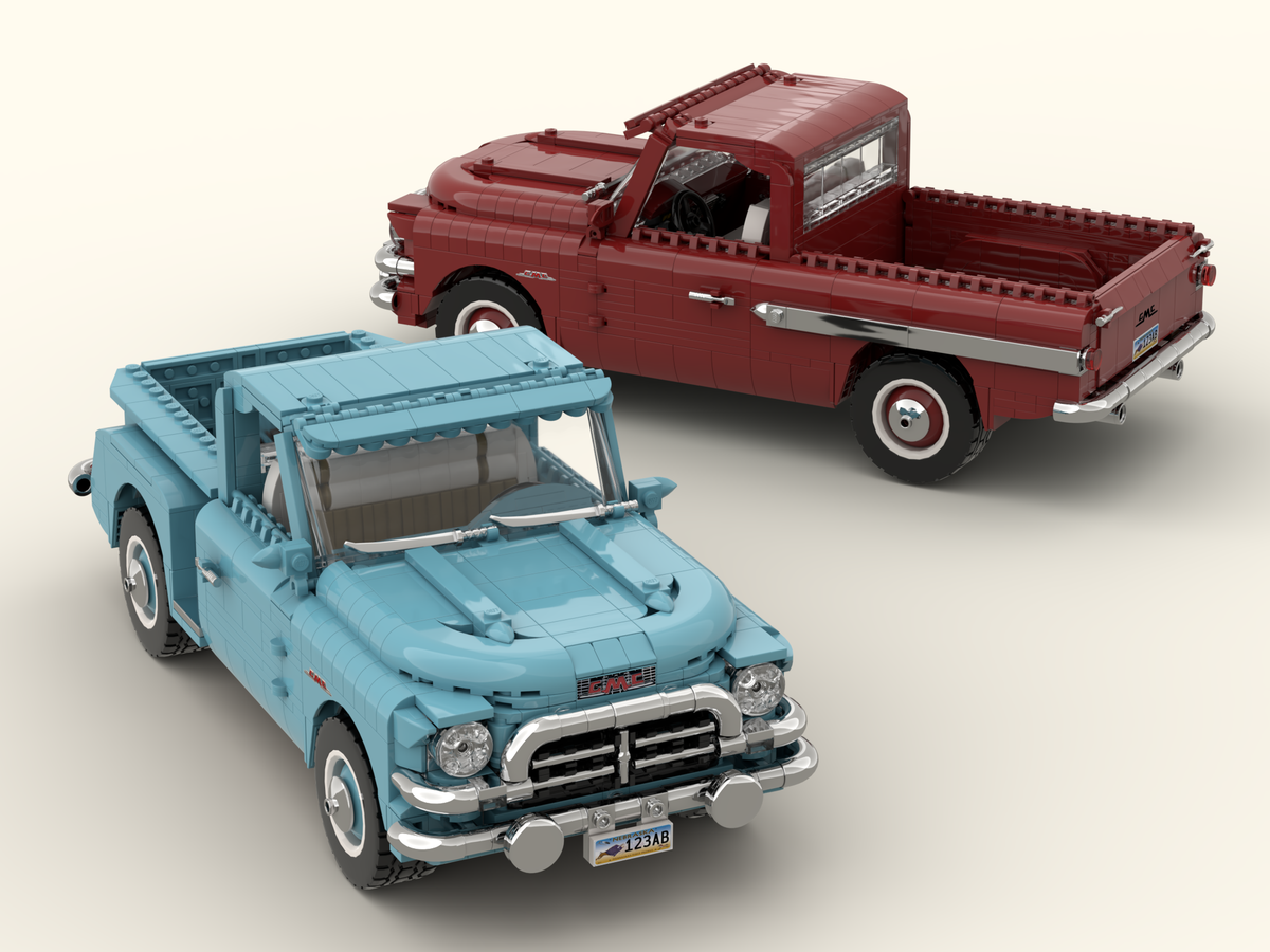 LEGO IDEAS GMC Blue Chip 100 1957