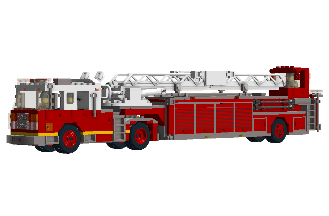 LEGO IDEAS - Fire Truck Tiller