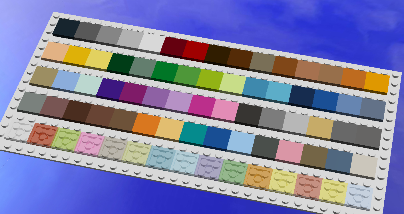 LEGO IDEAS LEGO Colour Palette Sampler